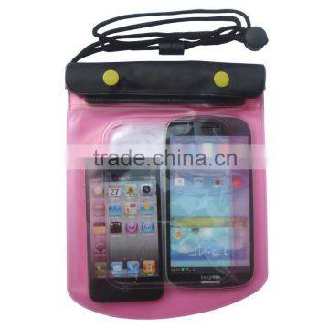 Deep sea clear waterproof bag for your cell phone