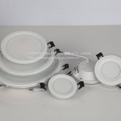 SMD Glass Recessed Cob 5w 7w 12w 18w 25w 30w Glass Led Panel Light photo-2