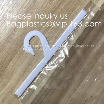 Biodegradbale Bags, Shirt Packaging Bags, Hanger Frosted Bags, Packaging Bag Hook Hanger Bag Underwear Shirt Bag photo-4