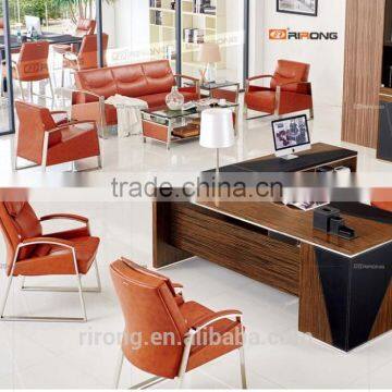 H902 Modern Leather Stainless Steel Design Conference Chair photo-2