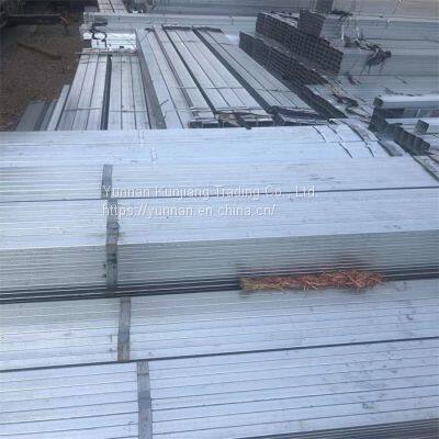 Yunnan Q235 Square Tube Wholesale Hot Dip Galvanized Square Tube 40 * 80 * 3 Square Tube Kunming Sales Square Tube photo-4