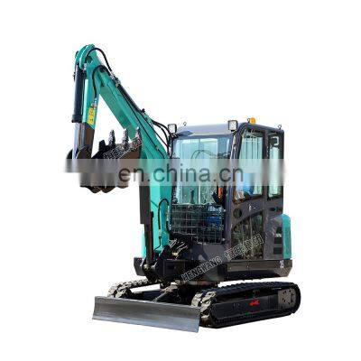 China Mini Excavator 3.5 Ton for construction with Enclosed operator cab