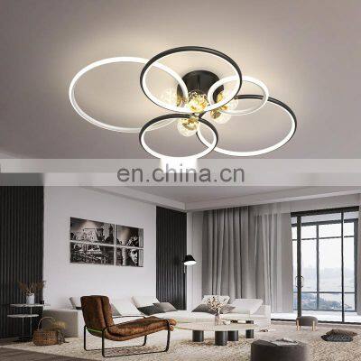 Contemporary Bedroom Living Room Indoor Starry Atmosphere Light Decoration Round Modern Simple LED Ceiling Lamp