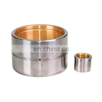 TEHCO Manufacturer Bimetal Bearing Bushing Made of High Carbon Steel and Copper Alloy with Various Oil Socket for Engines.