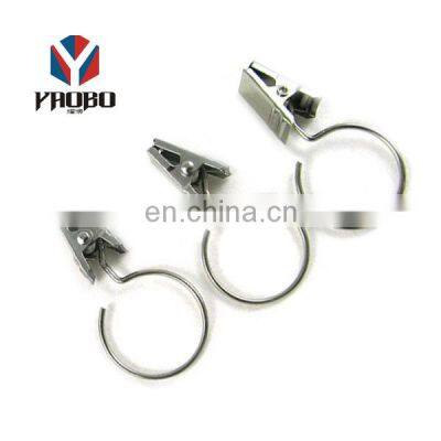 Good Material Hook Curtain Rod Clip Round Ring For Window Accessories photo-2