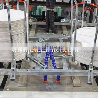 PP600H High Speed Two Station Line Automatic Paper Plate Forming Making Machine, Card Board Tray Molding Equipment photo-2