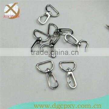 nickel swivel bolt chian snap hook for bags