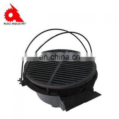Round Cast Iron Camping Charcoal Baking Oven Bbq Grills photo-2