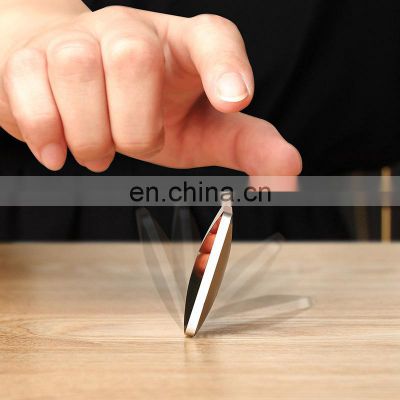 Decompression Finger Flip Toy Kinetic Skill Fingertip Spinner Stress Relief Toy Anti-Stress Pocket Desk Rotating Toys Adult Gift