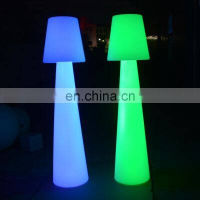 cordless led floor lamp /Modern decorative retro industrial wholesale fluorescent color changing design floor lamps