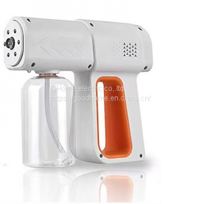 Disinfecting gun sprayer, pet deodorizer Disinfecting spray gun, hand-held blue light atomizer