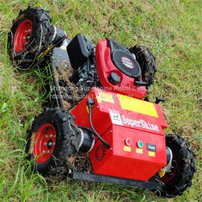 Remote Control Brush Cutter, China Remote Controlled Brush Cutter Price, Robotic Brush Mower for Sale