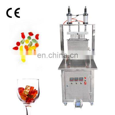 Universal Depositor Vitamin Mint Small Project Bear Candy Make Deposited Mold Semi Automatic Gummy Machine photo-4