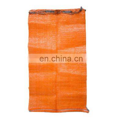 China Cheap Price Wholesale Reusable Potato Vegetable Net Mesh Bag Raschel Nylon PP/PE Drawstring Vegetable Mesh Bag