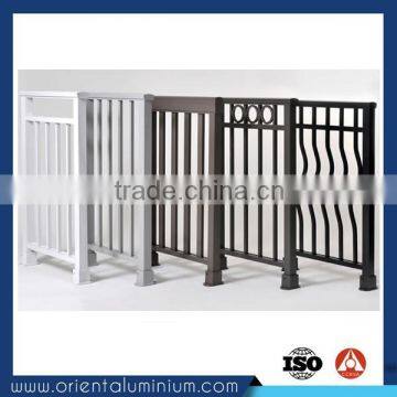 Aluminum Rails Modern Wrought Iron Handrail