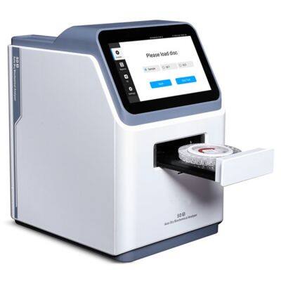 Fully automatic dry chemistry analyzer 4.2kg mini portable dry biochemistry analyzer