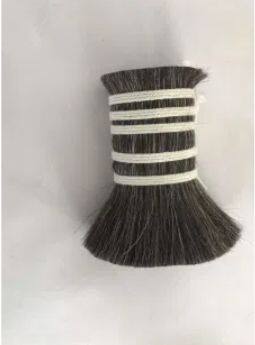 Violin Bow Hairreal Horse Hair Stallion Brown Black Horse Tail Hair photo-2