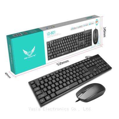 Trending Products New Fashion Wired Office Keyboard Smart Keyboard Computer USB Wholesale Laptop