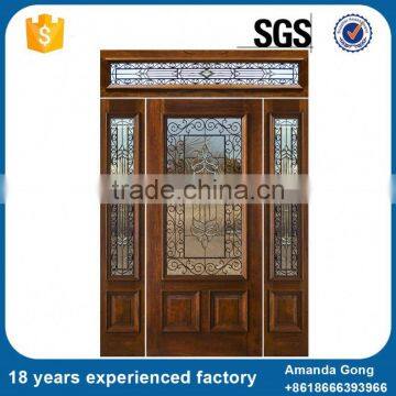 Top Sale High Quality Arched Luxury Double Entry Doors photo-4