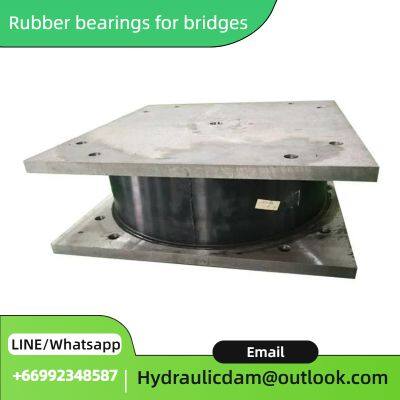 [Size Options] Bridge Laminated Rubber Bearing | Customizable Elastomeric Bearing for Highway/Railway Bridges