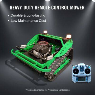 Vigorun VTLM800 Tondeuse à gazon contrôlée Euro 5/EPA Tondeuse à gazon anti-retournement pour les terrains accidentés