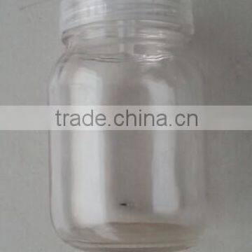 240ml glass tissue culture jar with lid