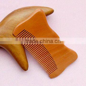 New Beard Comb Wood ,Hair Wooden Comb With Laser Logo