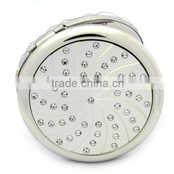 simple free desigh factory price metal cosmetic compact mirrors 1631