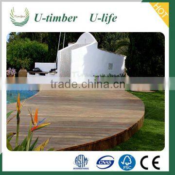 Wide varieties WPC decking floor outdoor