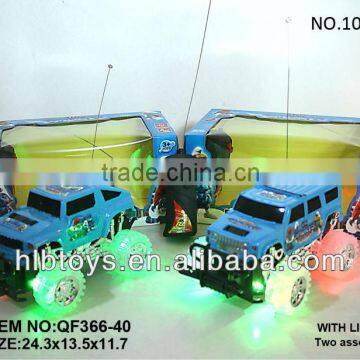 2 ch rc hummer with lights,two assorted