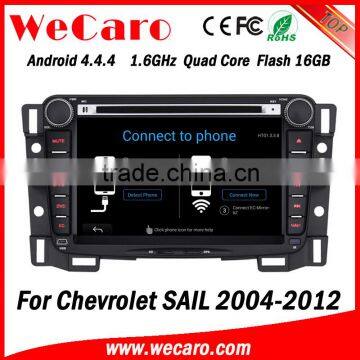 Wecaro WC-CS7048 Android 4.4.4 car stereo 2 din for chevrolet sail radio radio gps 1080p 2004 - 2012