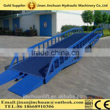 4 ton mobile loading ramps /container ramp for forklift /adjustable loading dock ramp for sale