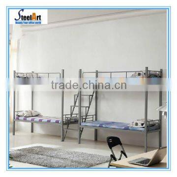 steel bedroom double bed