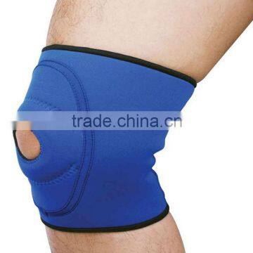 Black sports knee bandage wrap