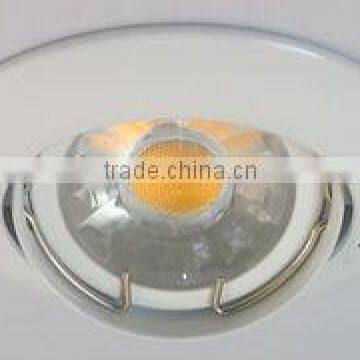 6w led down light 550lm,CRI 80, Warm white 2700-3000K Replace 50w halogen