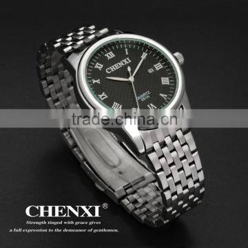 Latest Fashion Water Resisitant Stainless Steel Watches Men Calendar Watch 051AMS