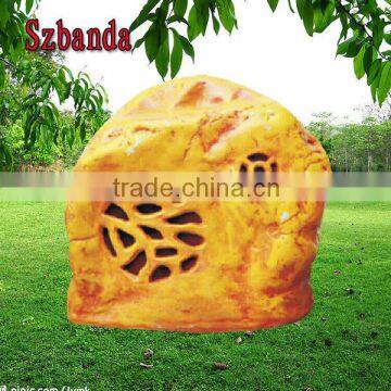 25W 89dB PA system ROCK shaped lawn speaker garden speaker grass speaker