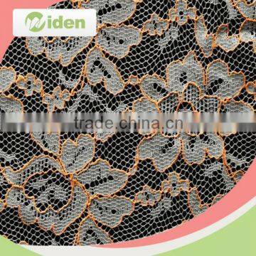 New product promotion nylon floral pattern guipure lace fabric                        
                                                                                Supplier's Choice