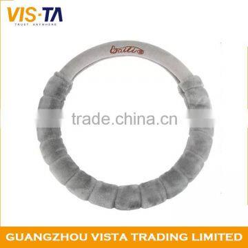 Top Quality New Brand Cream Leather Steering Wheel Cover