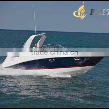 Whole Sale Price Stern Drive Engine or Twin Engine Cabin FRP Boat