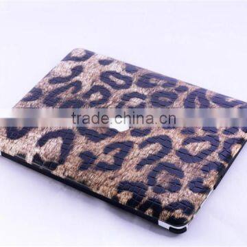 Leopard pattern hard case cover for macbook pro 13.3 inch