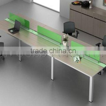 pc workstation use melamine material office cubicle workstation (SZ-WS213)