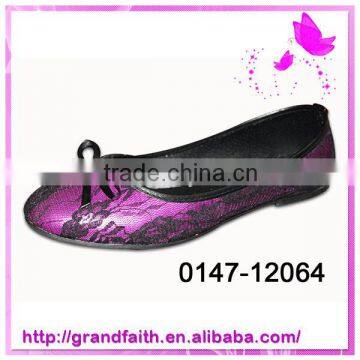 High qulity elastic ladies shoes