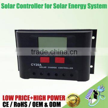Solar Charger Controller Solar Energy System Controller, 48V 20A CY20A-Series