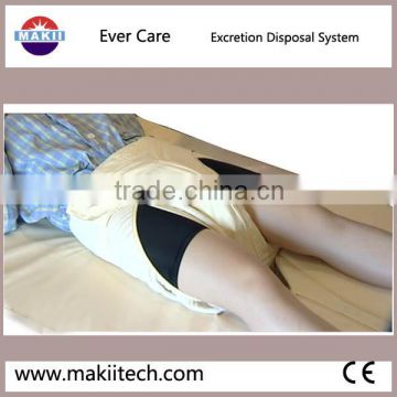 Automatic Excretion Disposal bed care for paralyzed bedridden patient