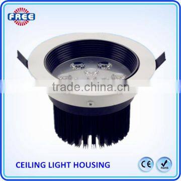 LED ceiling light housing for led lights aluminum alloy,China supplier