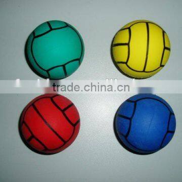 2014 Rubber Mini 3 cm Diameter Around Bouncing Rubber Ball With Marble Colors photo-5