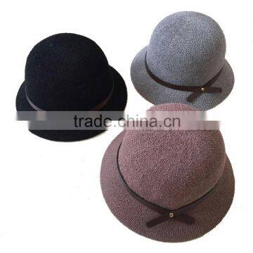 machine weave womens summer fashion burket hat