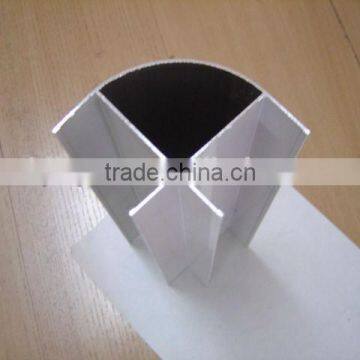 ISO& ROHS aluminum profile half round with competitive factory price and perfect quality