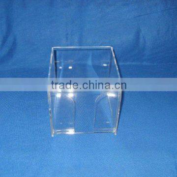 2015 clear Acrylic memo cube, note holder